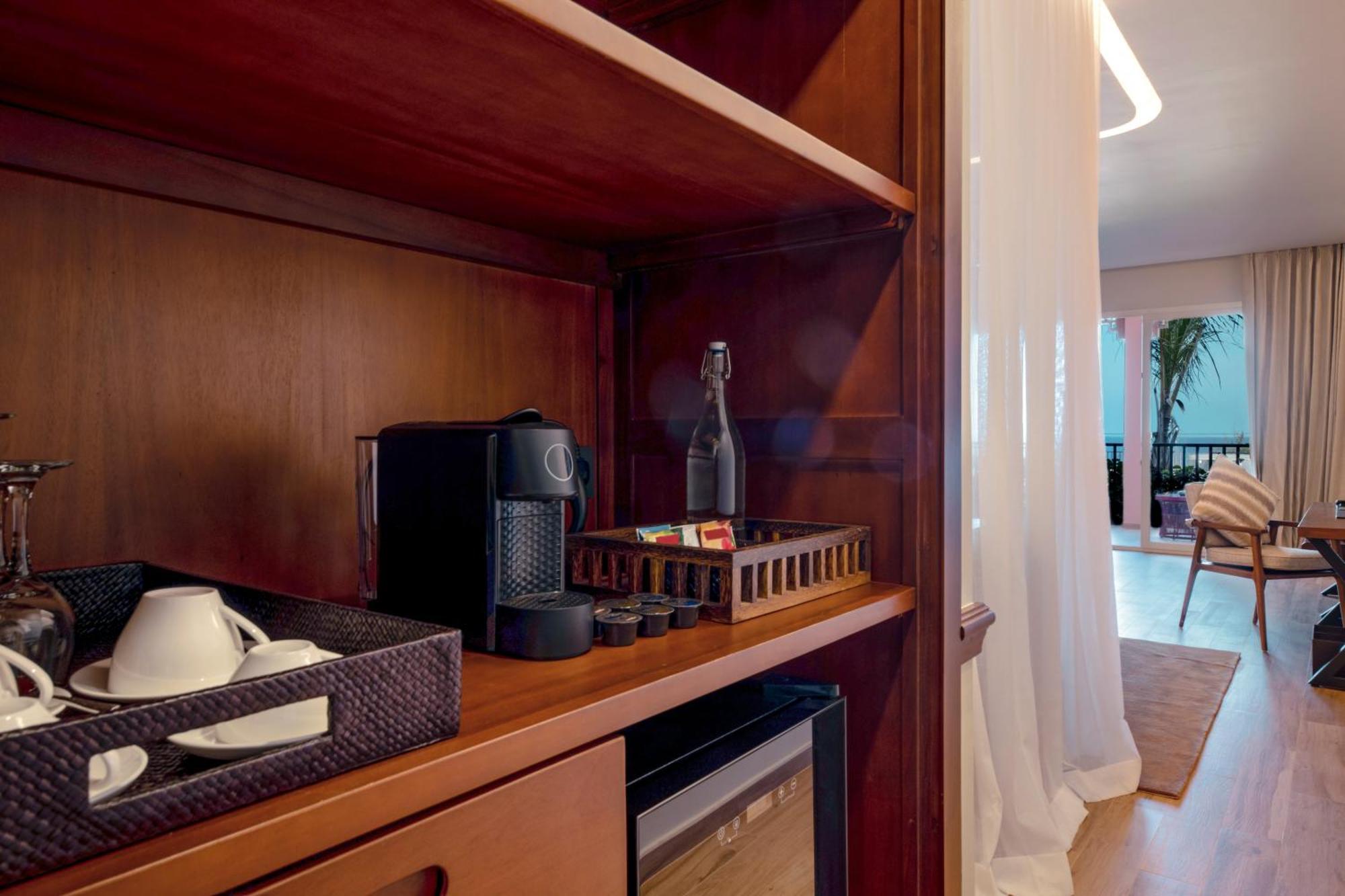 The Mora Zanzibar Hotel Matemwe  Luaran gambar A Nespresso machine in a hotel room